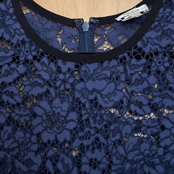 Shoshanna Midnight Taber Dress 10 - Picture 8 of 9